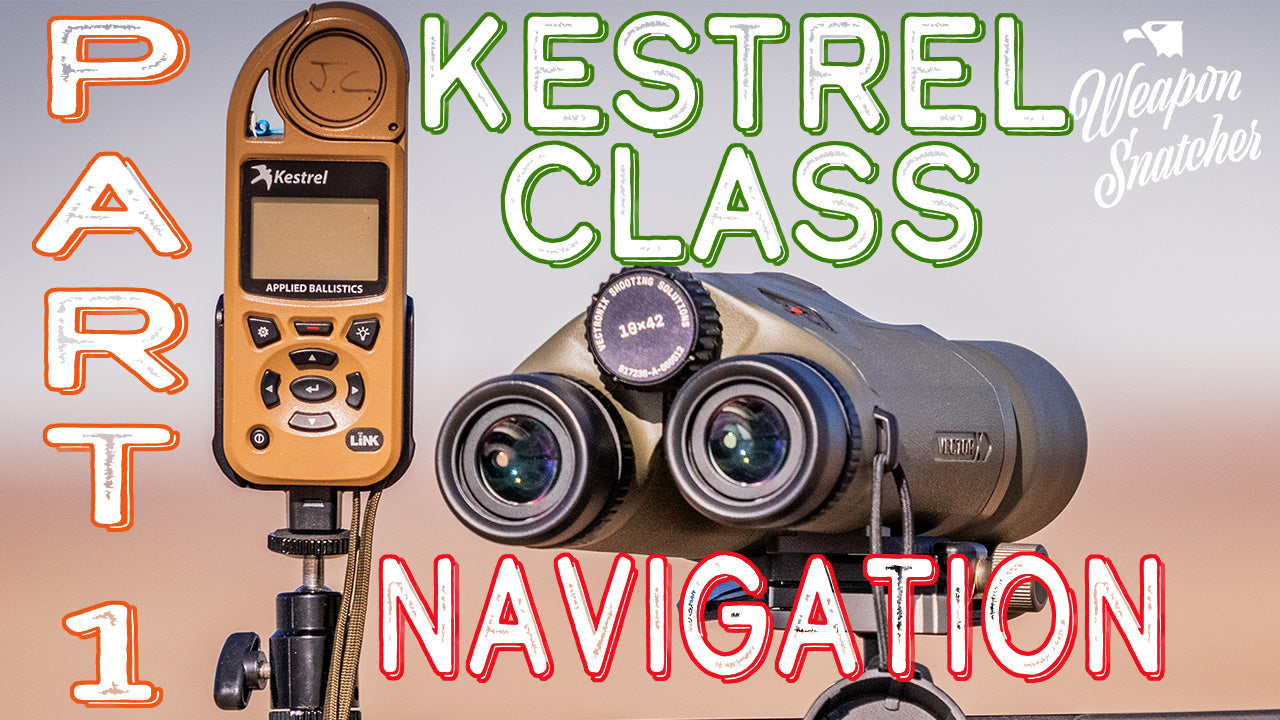 HOW TO: use a Kestrel Ballistics Calculator! Part: 1 How to navigate it!
