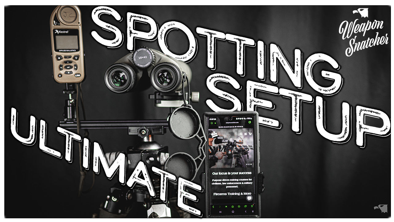 After 10 Years Of Teaching, This Spotting Setup Has Been Honed To Perfection!