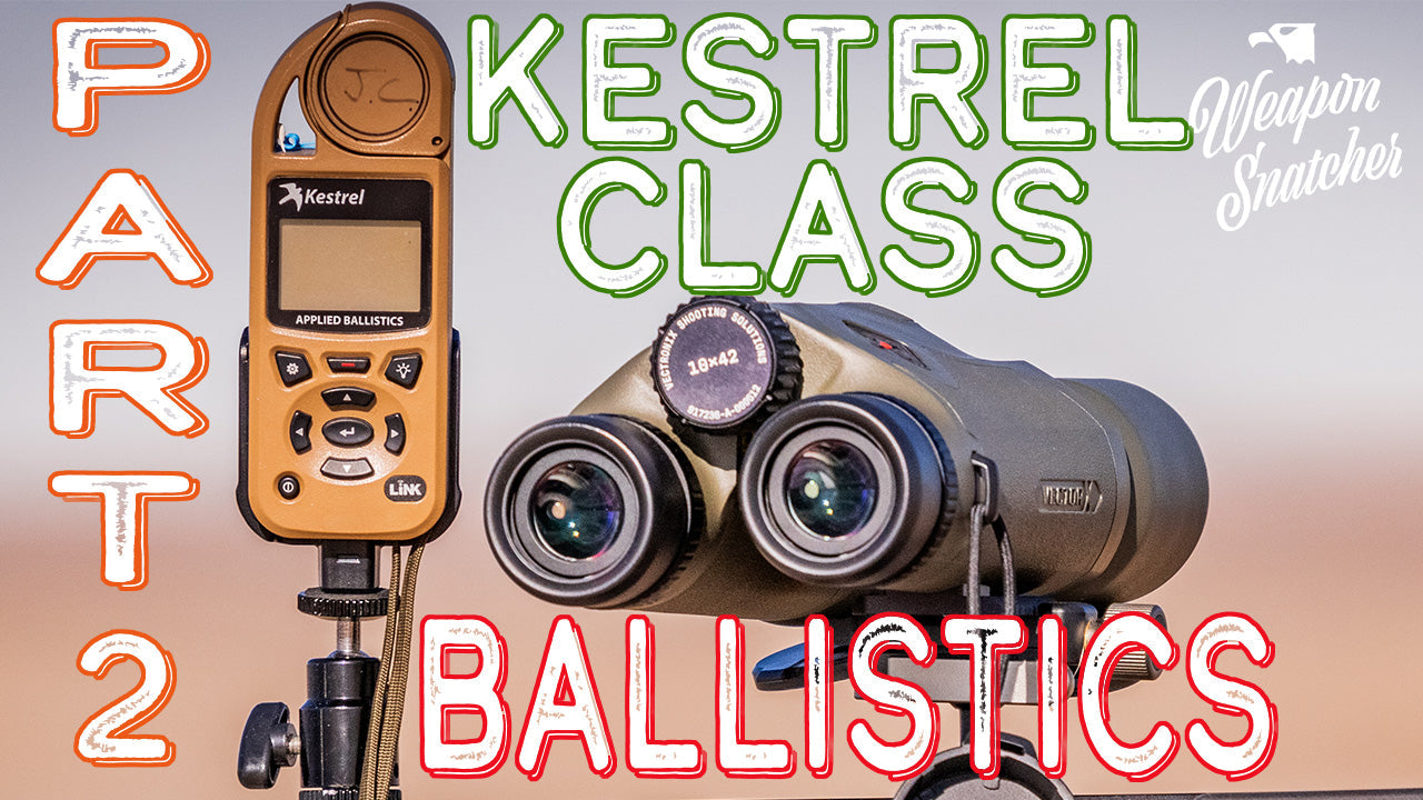 How to use a Kestrel Ballistics Calculator! Part: 2 All THE BALLISTICS INFORMATION YOU NEED!