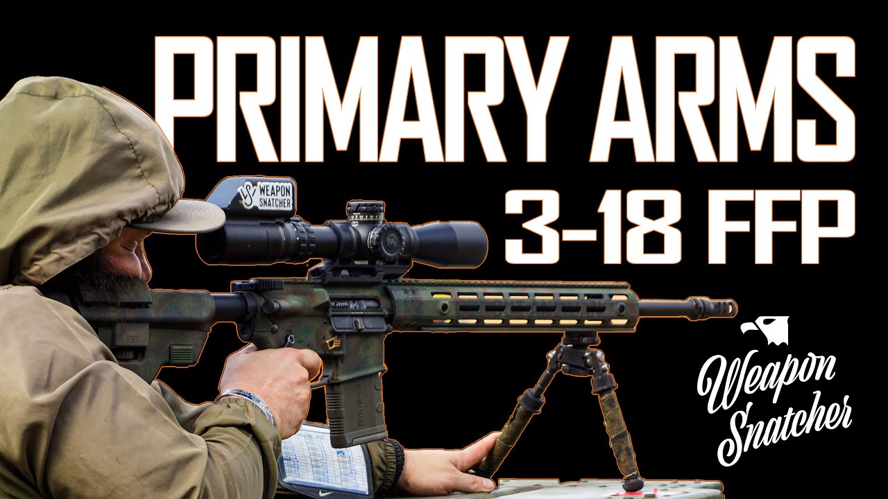 Primary Arms Glx 3-18 FFP Athena BPR Reticle Review