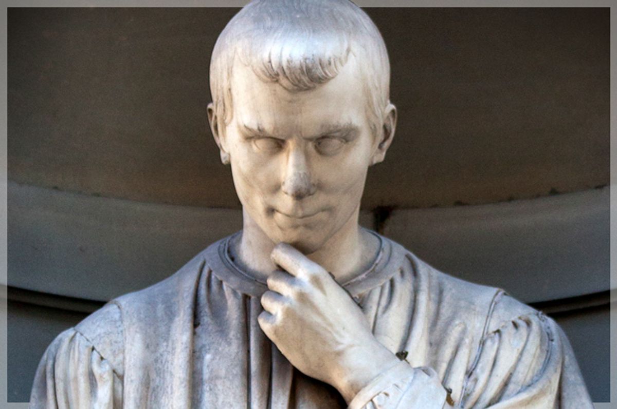 Niccolo Machiavelli, statue, blog, posts, tactics