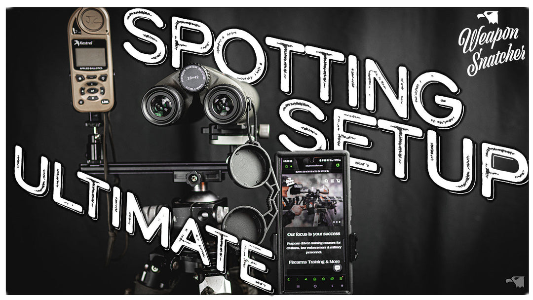 After 10 Years Of Teaching, This Spotting Setup Has Been Honed To Perfection!